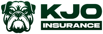 KJO Insurance - Bulldog Logo